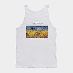 Wheatfield with Crows Tank Top